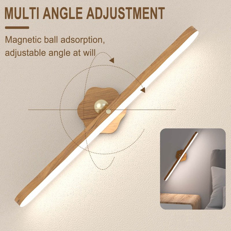 Rechargeable Wall-Mounted LED Light Bar for Reading & Closet Lighting