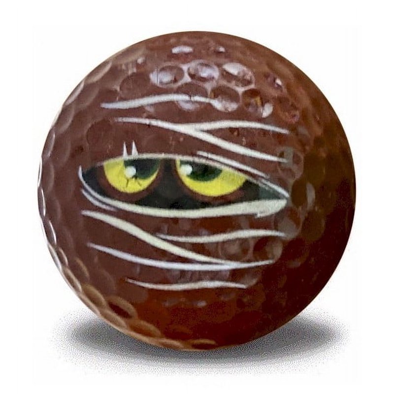 Halloween Monster Golf Balls - 12-Pack Spooky Monster Design Golf Gift Set