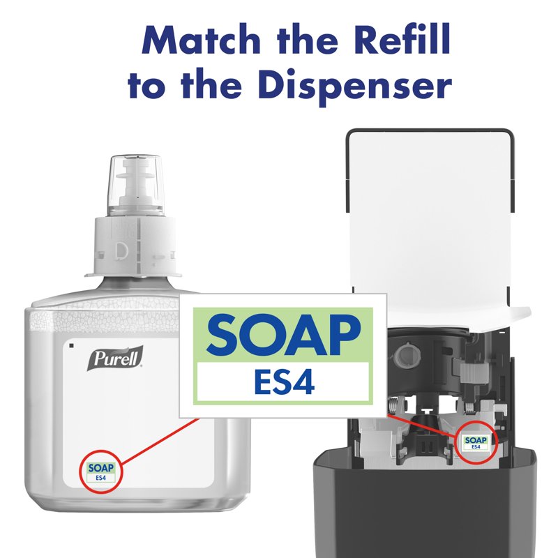 Purell Professional Foam Hand Soap Refill ES4 40.58 oz - Antimicrobial & Biobased