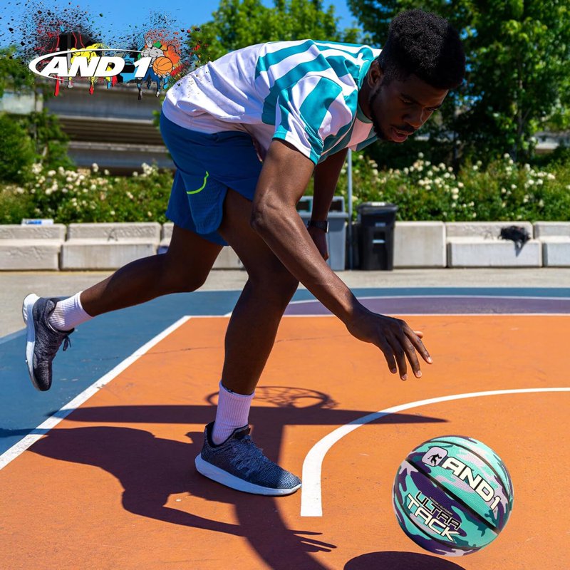 Ultra Grip Regulation Size 7 Rubber Basketball for Indoor & Outdoor Play