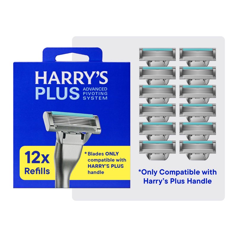 Men's Shaving Kit with Razor Handle & 14 Blades – Comfortable Close Shave