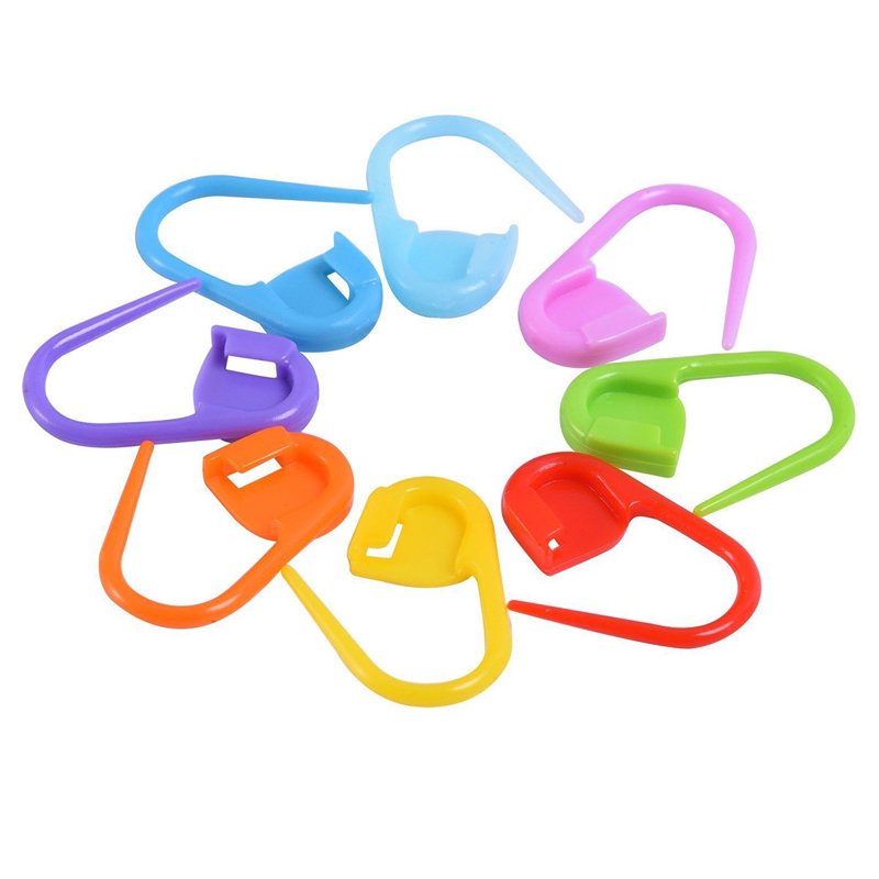 Set of 104 Knitting Stitch Markers Locking Crochet Stitch Counters for DIY Sweaters & Scarves