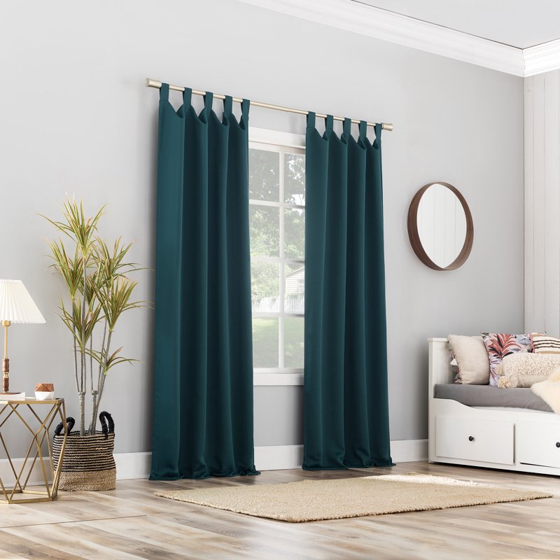 Energy Saving Blackout Curtain Panel - Thermal Insulated Window Treatment