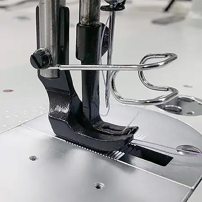Industrial Sewing Machine with Chair Bundle for Heavy-Duty Fabric & Leather