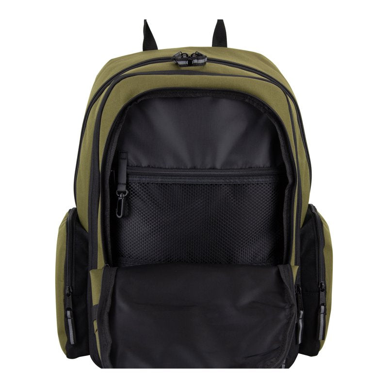Expandable Bungee Backpack with Laptop Sleeve and Multiple Pockets - Durable Travel & School Bag