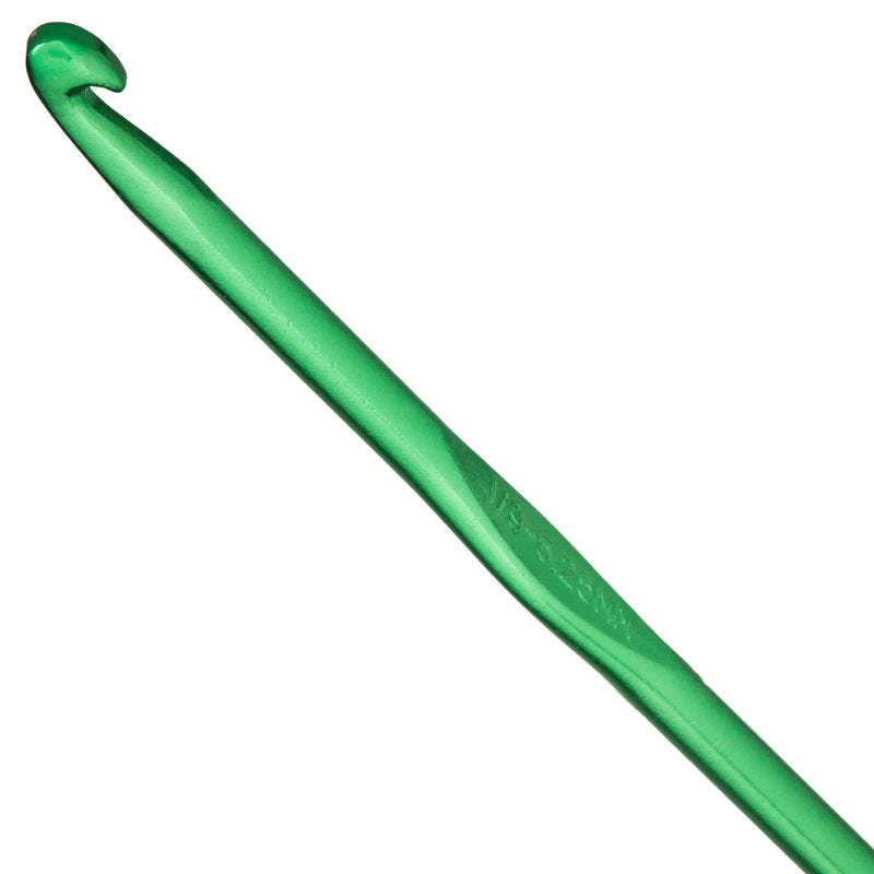 Aluminum Crochet Hook Set - 8 Multicolor Lightweight Knitting Needles