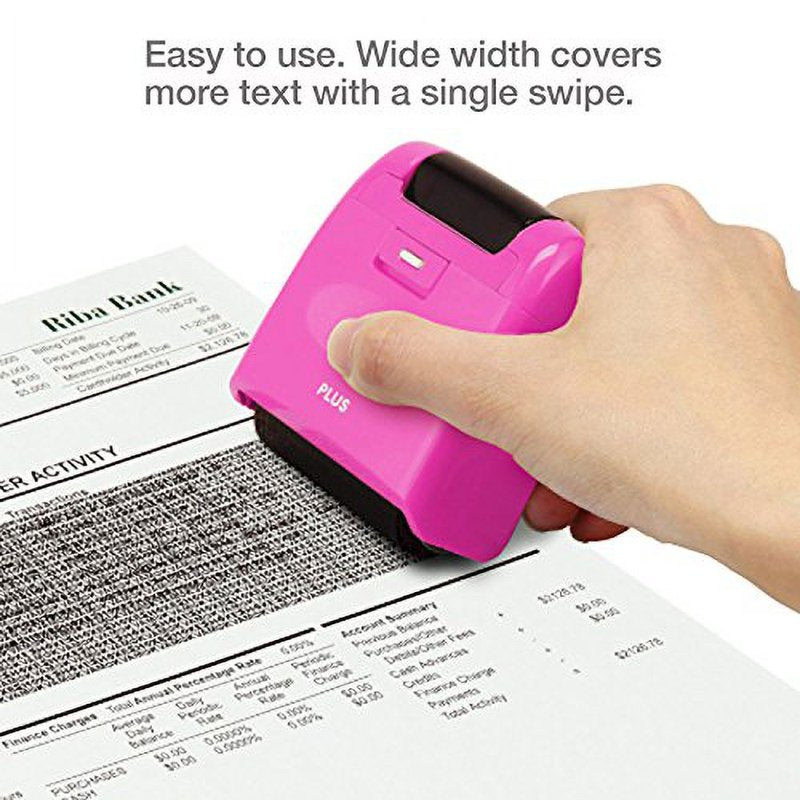 ID Privacy Stamp Kit - Pink, Navy, Green - Quick Masking of Personal Data