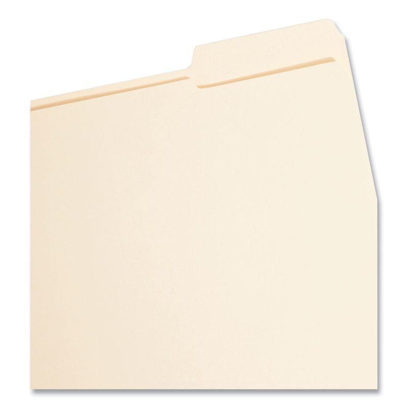 File Folders with Fasteners - Manila, Reinforced Tab, Letter Size, 50 Pack