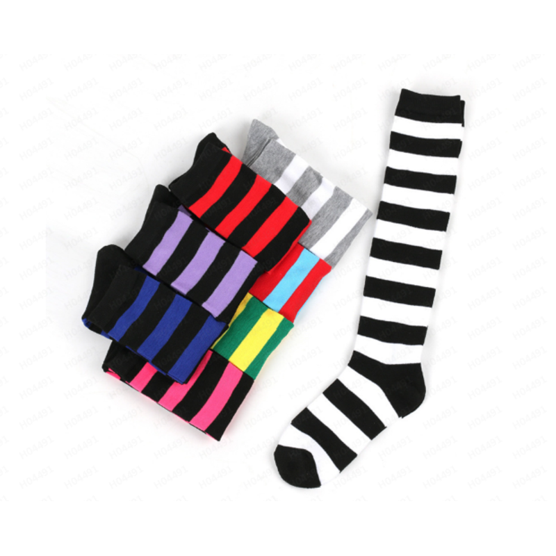 Striped Knee High Socks for Women - Athletic, Fashionable, Comfortable