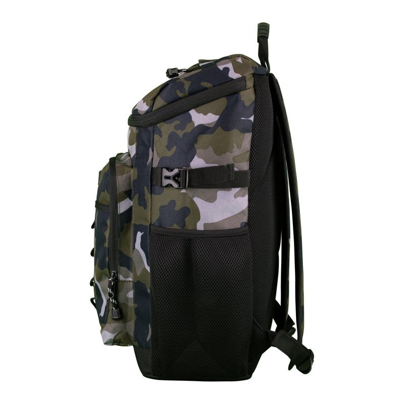 Unisex 18-Inch Victory Top Loader Backpack with Multiple Pockets and Water-Resistant Bottom