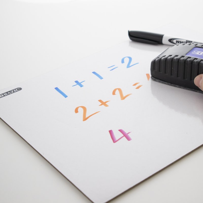 2-Pack Bazic Dry Erase Double-Sided Whiteboard with Marker