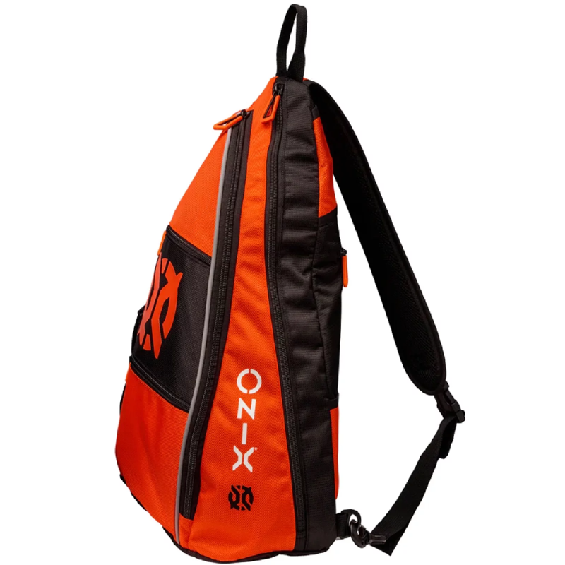 Onix Pro Sling Bag for Pickleball - Black, Orange