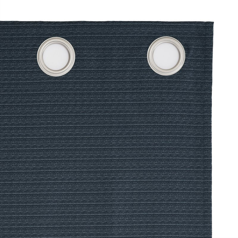 Thermal Insulated Grommet Curtain Panel Pair - Room Darkening, Energy Efficient, Noise Reducing