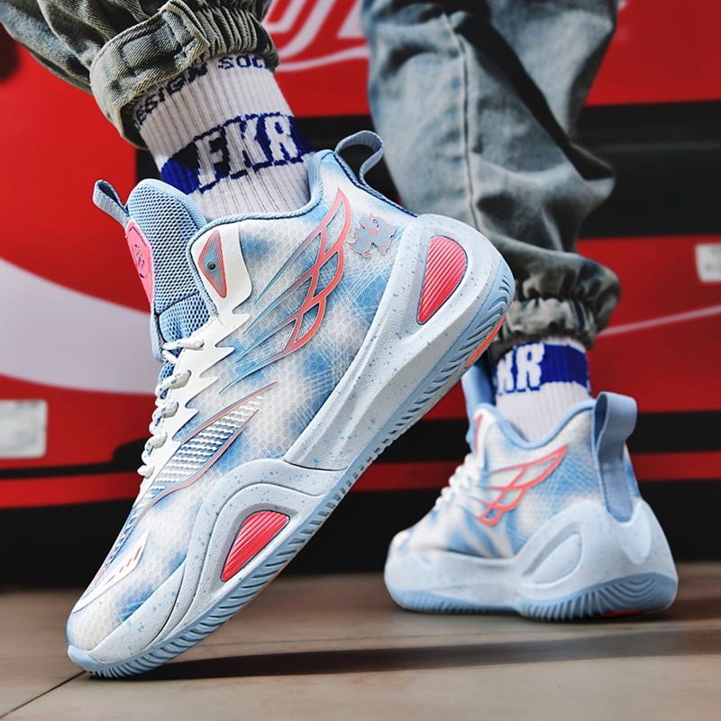 Breathable Non-Slip Basketball Shoes for Men and Women - Outdoor Sports Sneakers