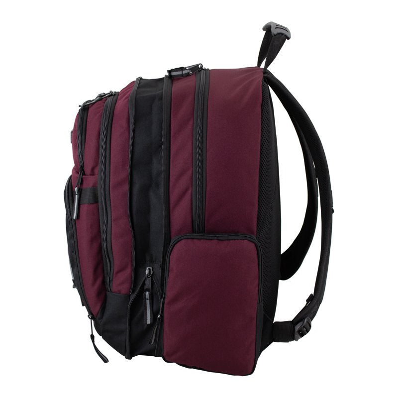 Expandable Backpack with Pockets & Laptop Sleeve - Durable Travel & School Bag