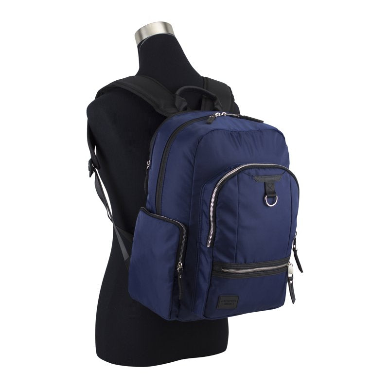 Unisex Laptop & School Backpack with Multiple Compartments - Navy, Black, Khaki