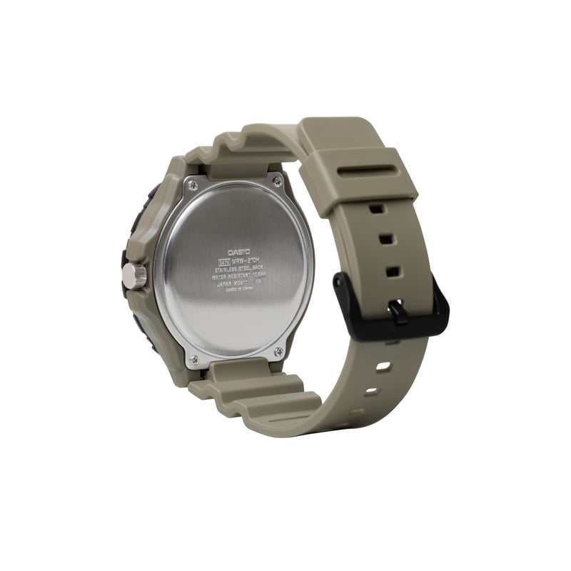 Men's Sport Analog Watch - Water-Resistant, Durable Resin Strap, Date & Time