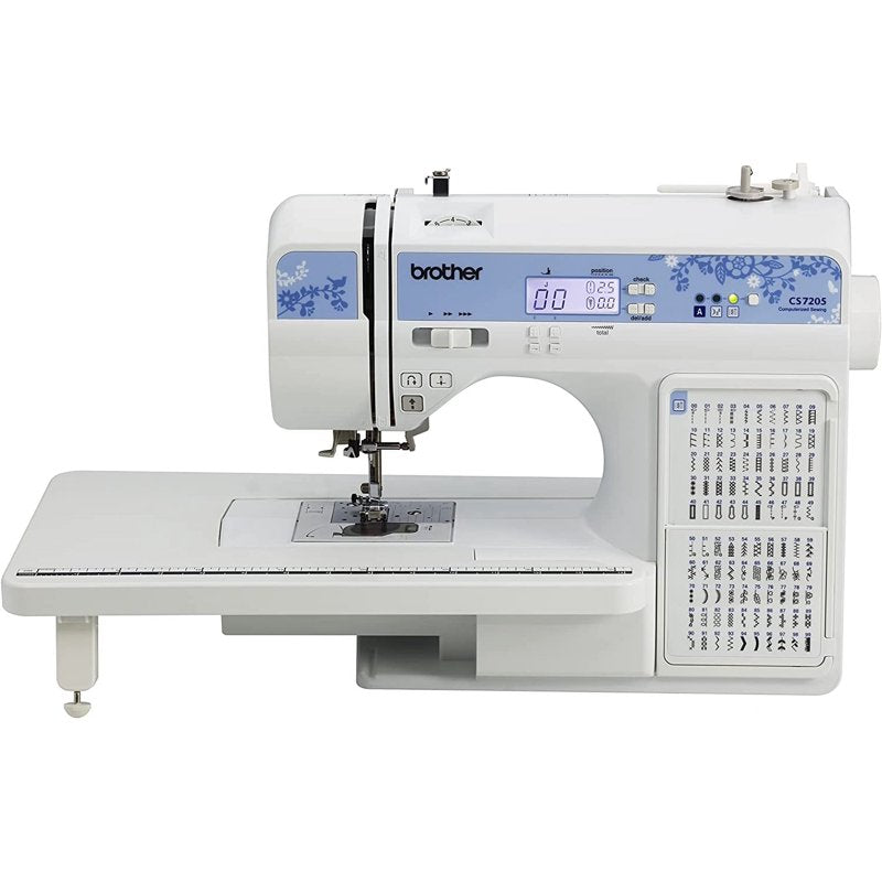 Computerized Sewing Machine with Wide Table, 150 Stitches, Included Thread Pack
