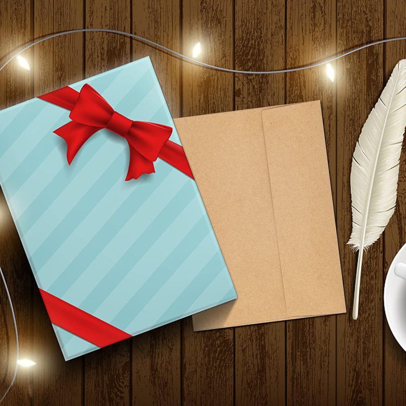 Self-Sealing Brown A7 Envelopes for Invitations & Mailing 5x7 - 100 Pack