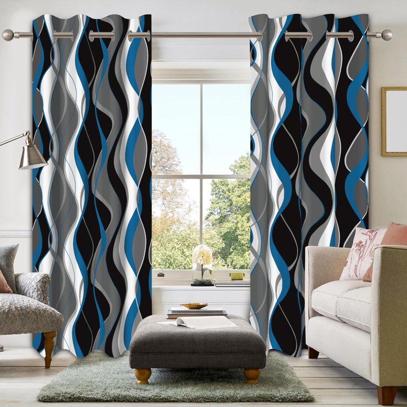 Blackout Curtains 2 Panels 52x63/84/96 Inches Thermal Insulated Window Drapes