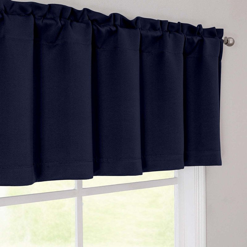 Blackout Window Valance 60-Inch Wide for Kitchen, Bedroom, Living Room