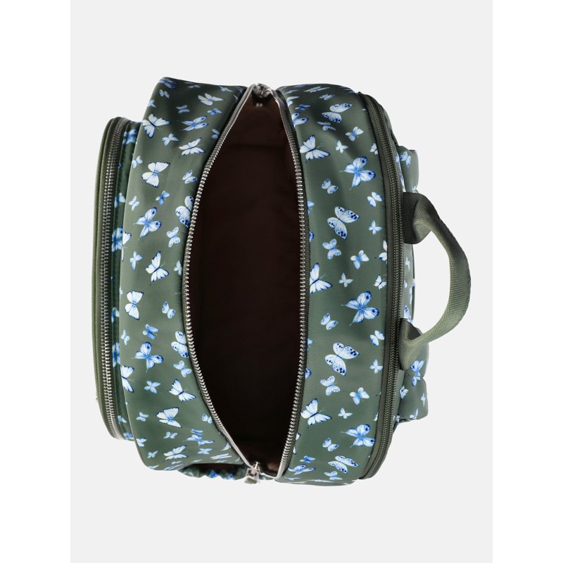 Women's Dome Backpack with Chain & Multiple Pockets - Madden NYC