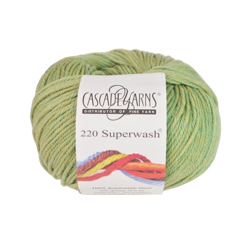 Washable Worsted Wool Yarn for Knitting and Crafting - Cascade 220 Superwash