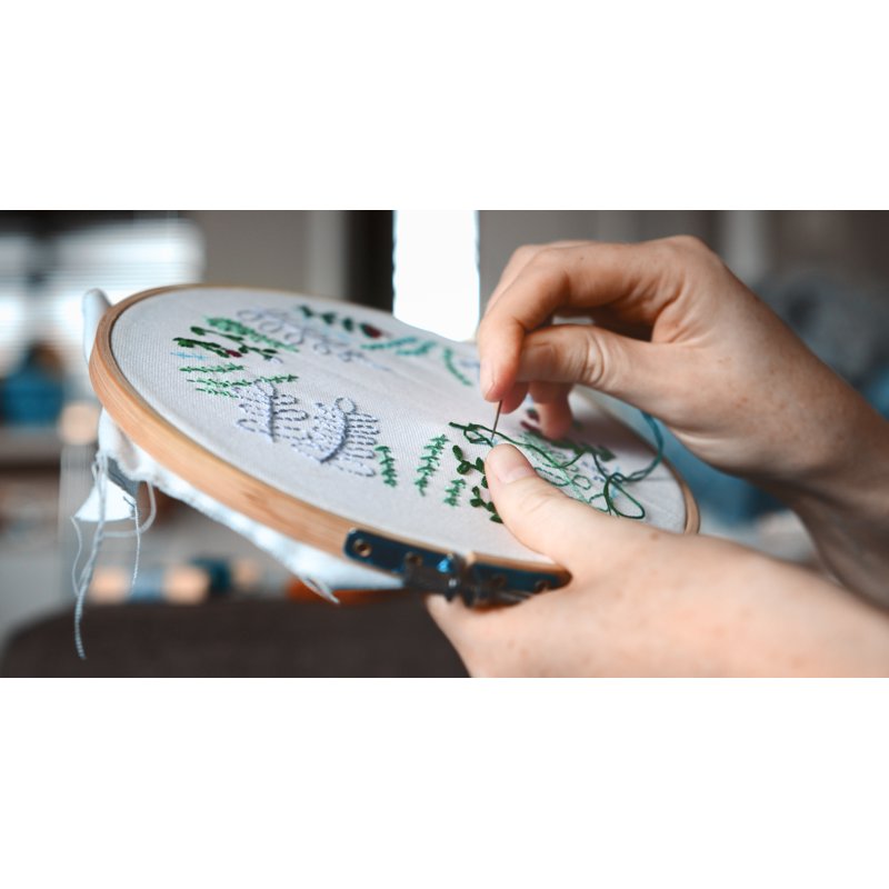 Embroidery Fabric Stabilizer - Tear-Away, Pressure-Sensitive Support for Sewing Crafts