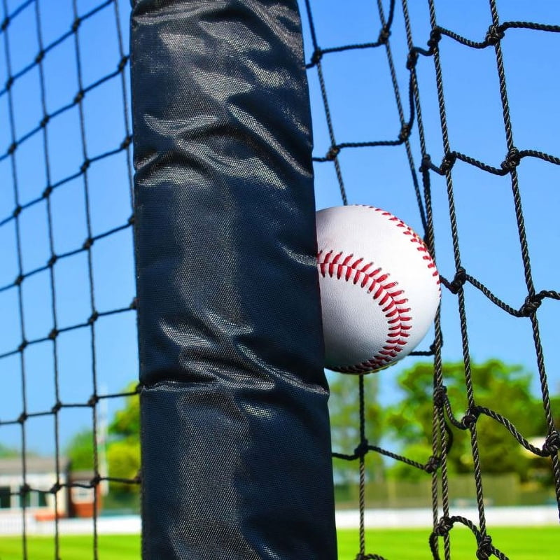 Heavy-Duty Baseball Batting Cage Nets - Fully Enclosed, Weatherproof, Multiple Sizes