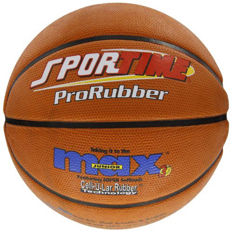 Junior 27.5 Inch Rubber Basketball - Tan, Sports Equipment