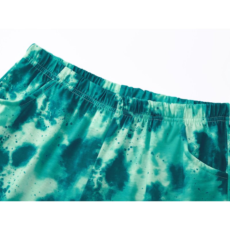 Pajamas for Boys 2-Piece Dino Chill Green Set - Beezizac 18 (Variation: Chill Green)