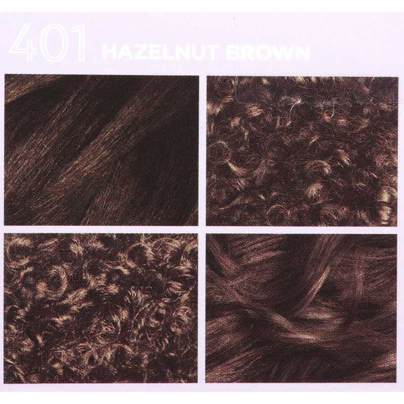 Fade-Resistant Permanent Hair Color - Unisex Highlights, 401 Hazelnut