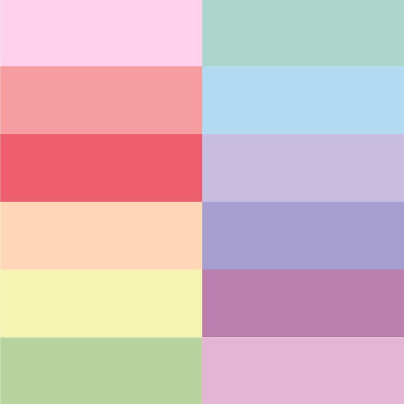 Pastel Tie-Dye Kit with 12 Colors for Cotton & Silk Fabric Crafts