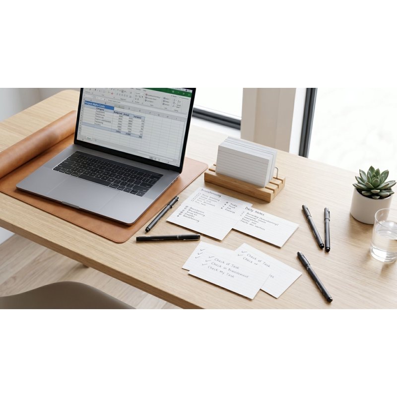 Bulk 3x5 White Lined Index Cards - Pack of 100, 10,000 Count for School & Office
