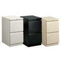 15x19x28 Inch Light Gray Mobile Pedestal with File Drawer