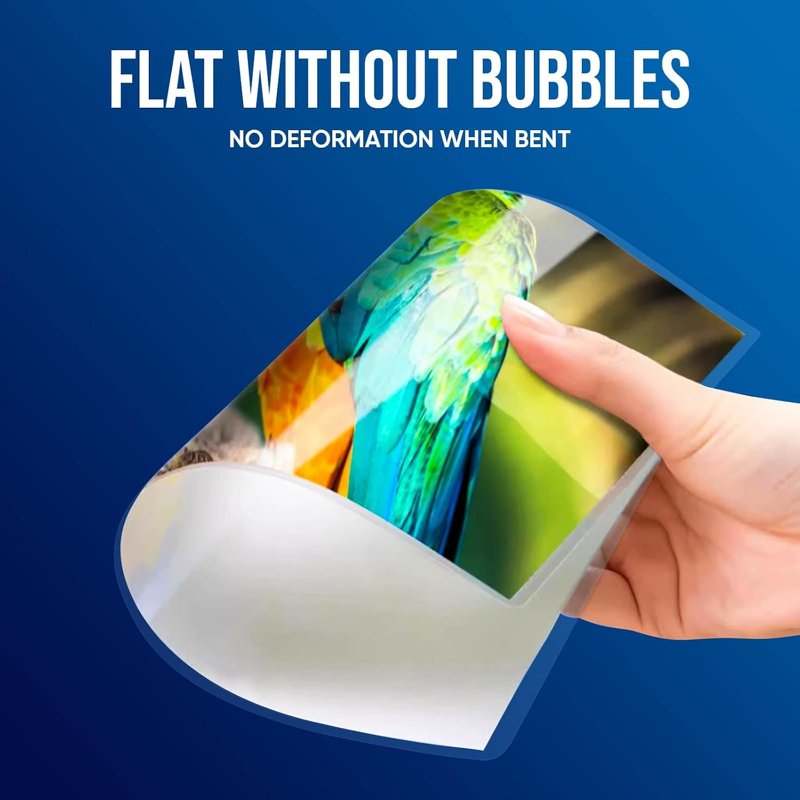 100 Pack Clear Laminating Sheets 11 x 17 Inch for Thermal Laminator - Durable & Rounded Corners