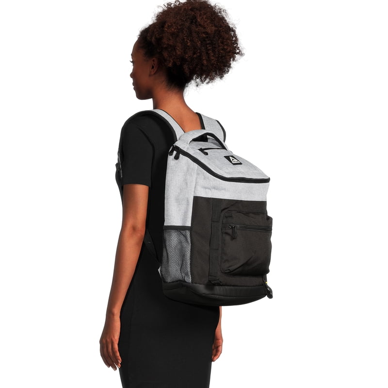 Unisex Adult Laptop Backpack - Reebok Bobbie Top Loader 18.5 Inch Grey