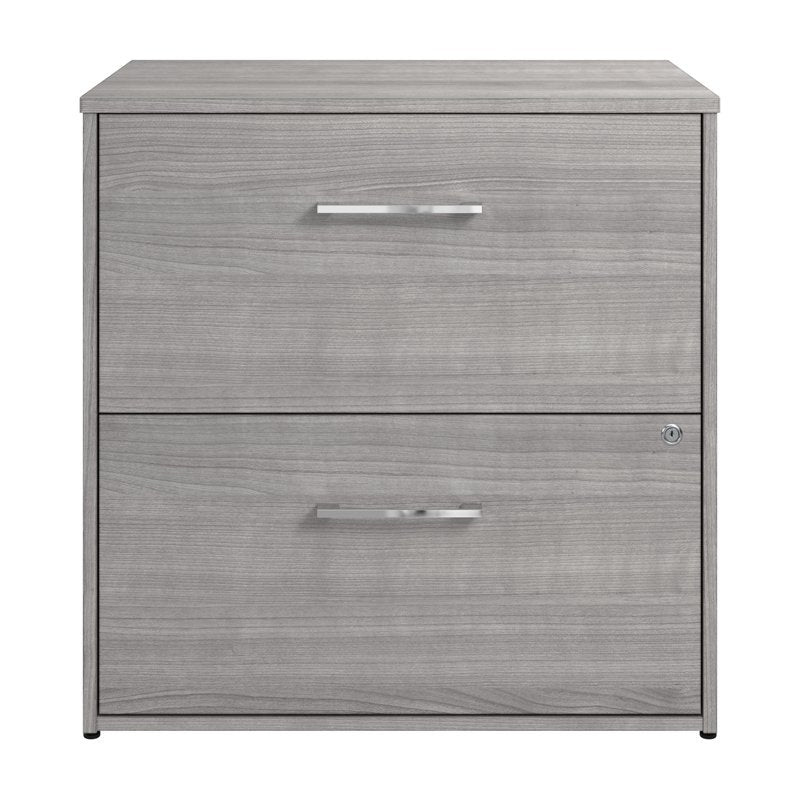 Lateral File Cabinet 2 Drawer Office Storage Locking Document Organizer