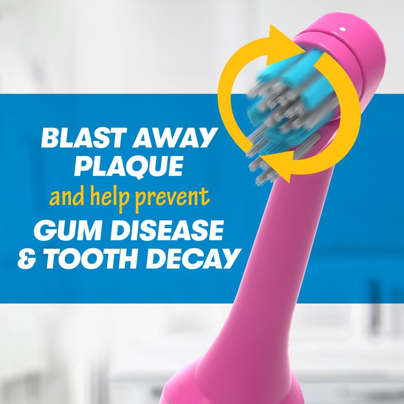 Kids Electric Power Toothbrush with 3D Cover - Soft Bristles, L.O.L. Surprise!