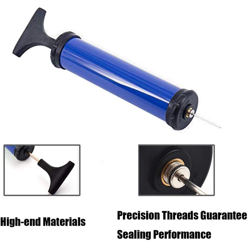10-Inch Portable Ball Pump Inflator Kit for Soccer Basketball Volleyball Football