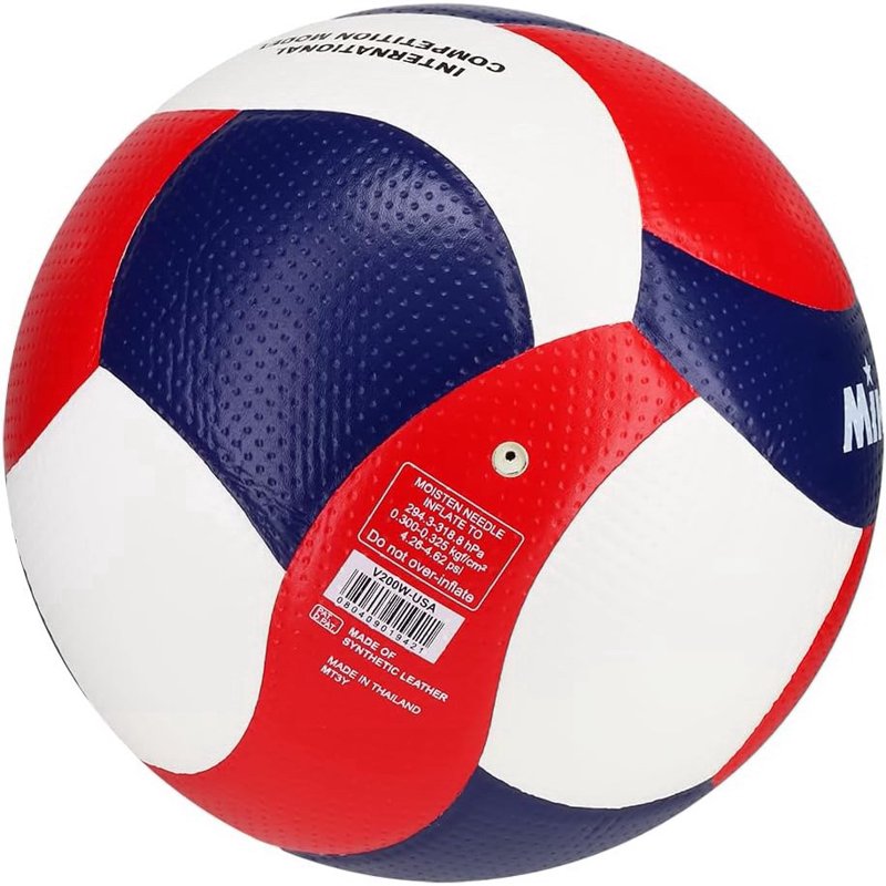 Official Size 5 Volleyball for Indoor & Outdoor Play - FIVB Approved Mikasa V200W-USA