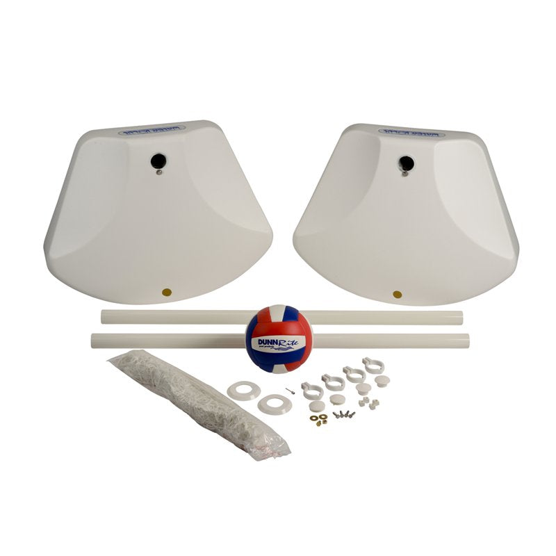 Water Volleyball Set for Pool - Regulation Size, Adjustable Net & Heavy-Duty Design