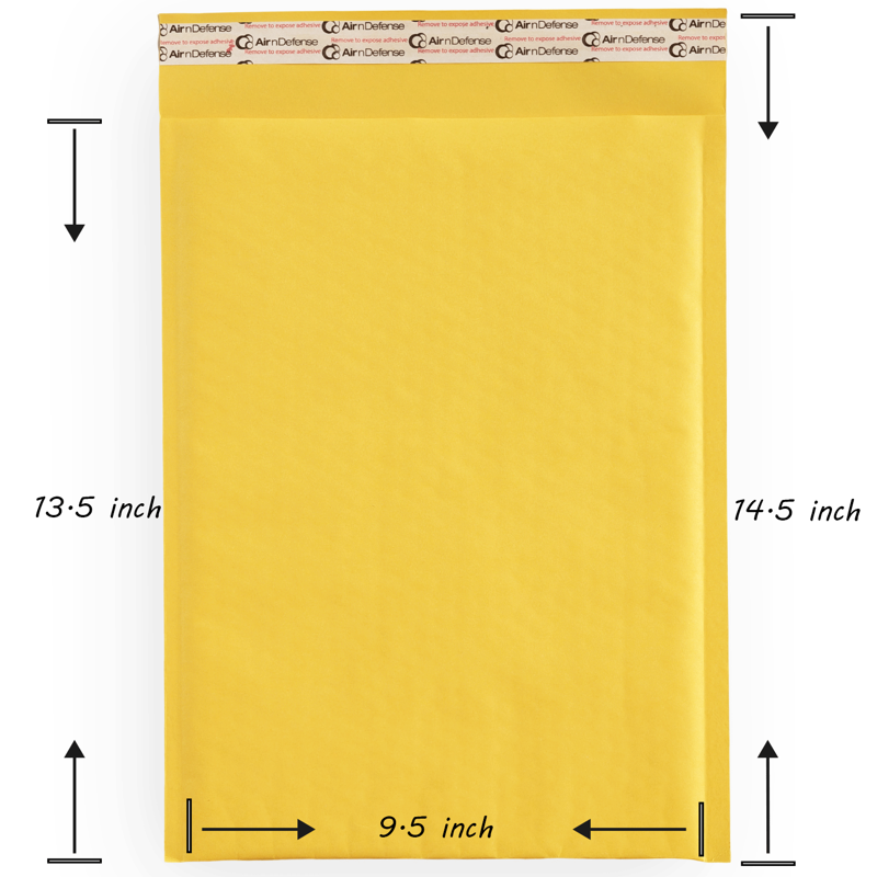 Bulk Kraft Bubble Mailers - Lightweight Self-Seal Shipping Envelopes - 1000 Count