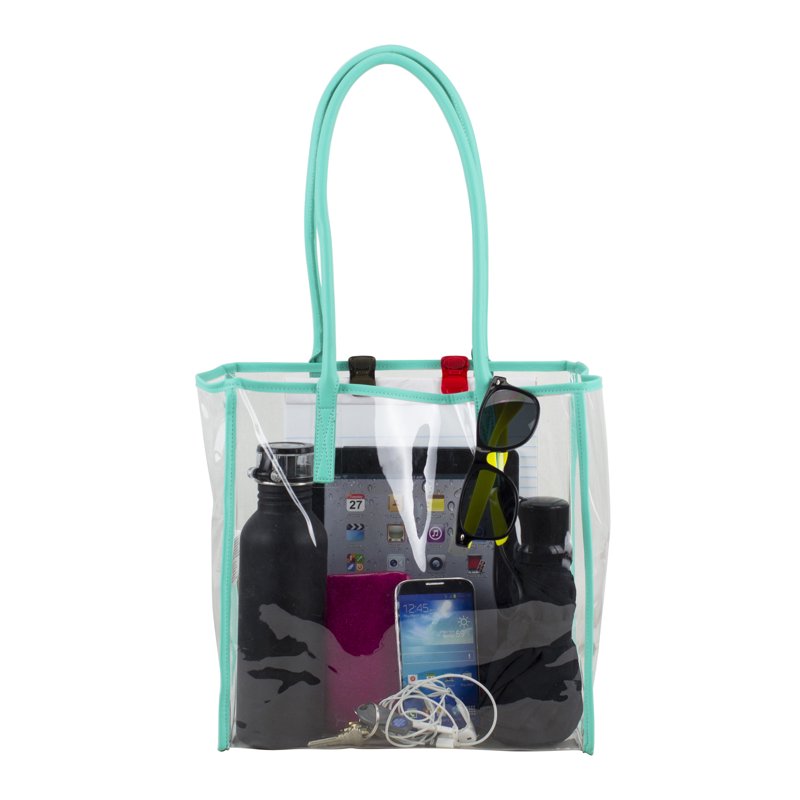 All-Purpose Clear Security Tote Bag for Stadium & Events - Durable PVC