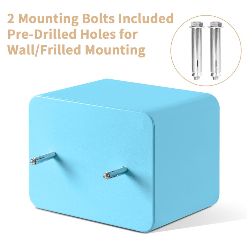 Digital Steel Safe Box with Fireproof Money Bag for Home Security