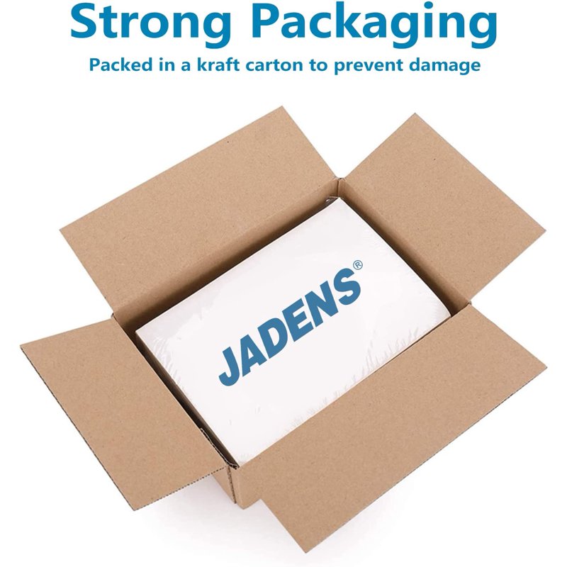 Thermal Shipping Labels 4x6 - Self-Adhesive Fanfold Paper for Thermal Printers, 500 Labels