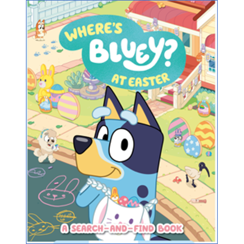 Where's Bluey? Easter Search-and-Find Activity Book for Kids