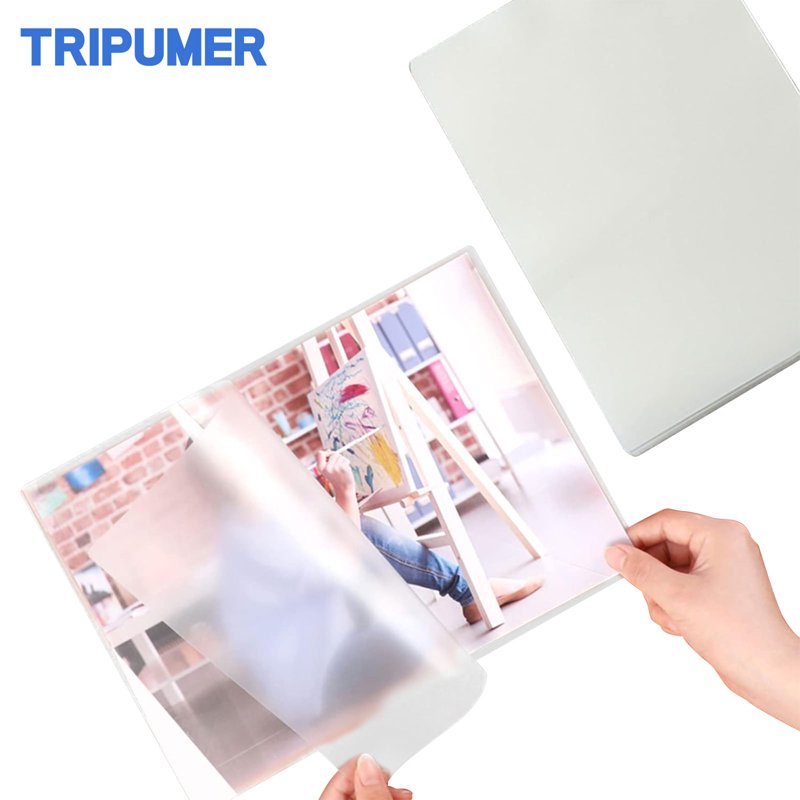 A4 Laminating Sheets 100 Pack 1.5 Mil Waterproof Clear Plastic for Photos & Documents