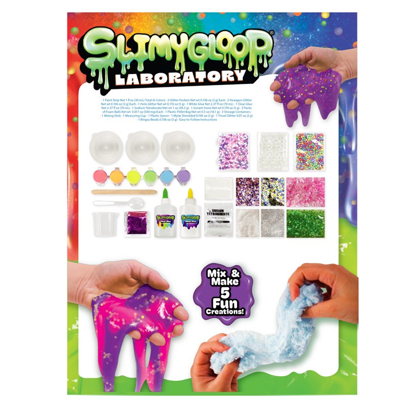 Multicolor Slime Creation Kit for Kids - DIY Science & Art Set