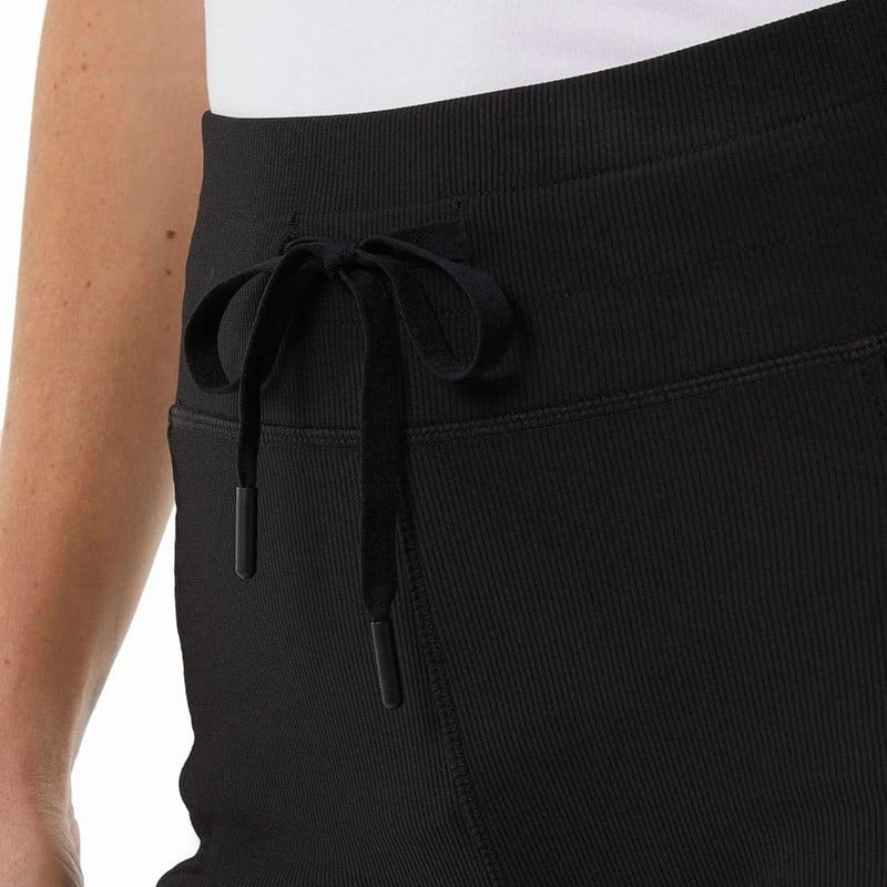 High-Waisted Ribbed Active Yoga Pants with Pockets - Semi Flare, 32 Degrees
